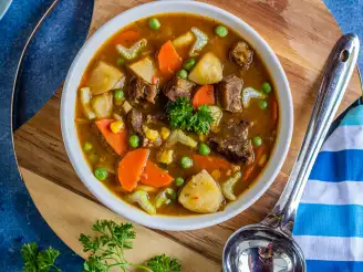 Old-Fashioned Vegetable Beef Soup